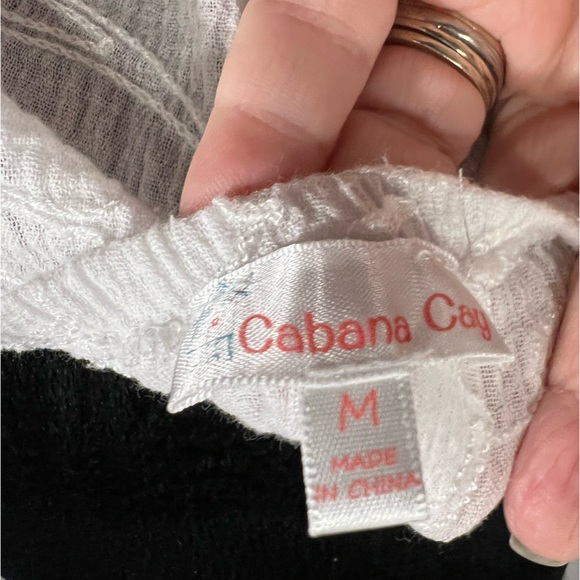 White Threaded Embroidered Blouse Size M - Picture 6 of 7